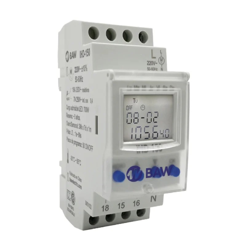 Geo Riego - Timer digital RIEL DIN TBCin