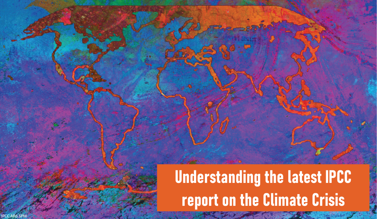 Understanding the latest IPCC report on the Climate Crisis