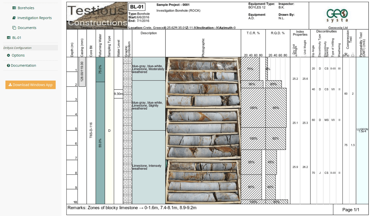 Dasar teori dalam percobaan ini diambil contoh tanah terganggu (disturbed . Drillysis Geotechnical Investigation Software Graphical Data Presentation Geotechpedia