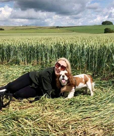 Maia & Buddy, Crop Formation Avebury, Wiltshire 2021