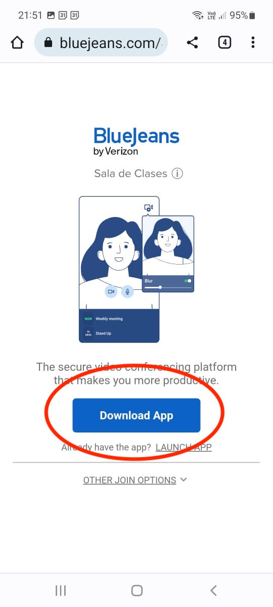 Tutorial de Uso de BlueJeans para Clases Online – GermanBruno.com