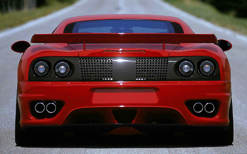Novitec Ferrari 360 Modena Carbon Rear Diffuser