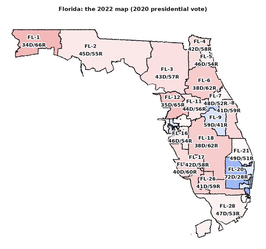 Florida S 2026 Map Gerrymandle Florida 2022 Districts 