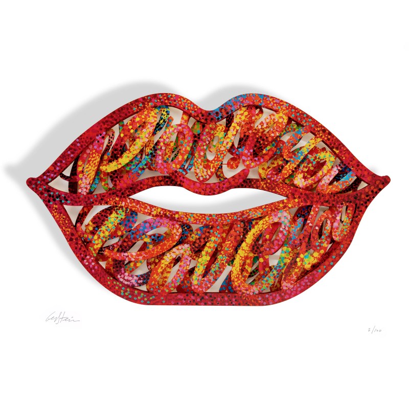 Pascal Coppens Read My Lips - Ultra HD Colorful Texture - 8K