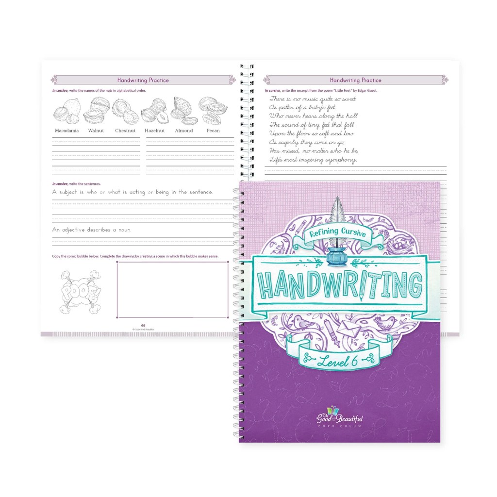 6th Grade Handwriting Curriculum