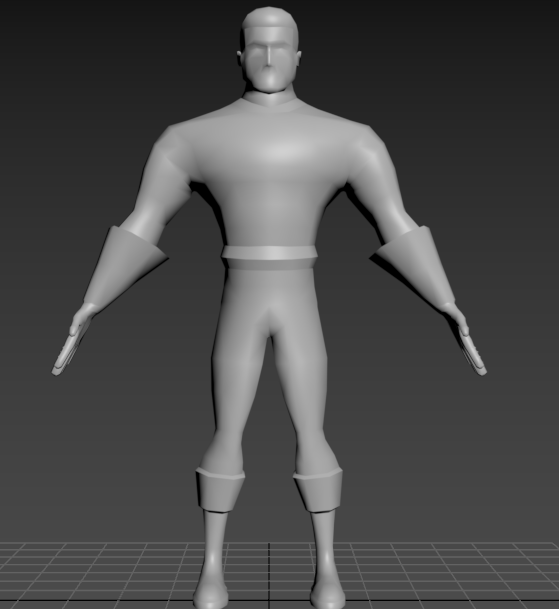 Captain Cosmo Model w/o Texture