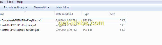 SharePoint 2013-SP1-PrerequisiteInstall