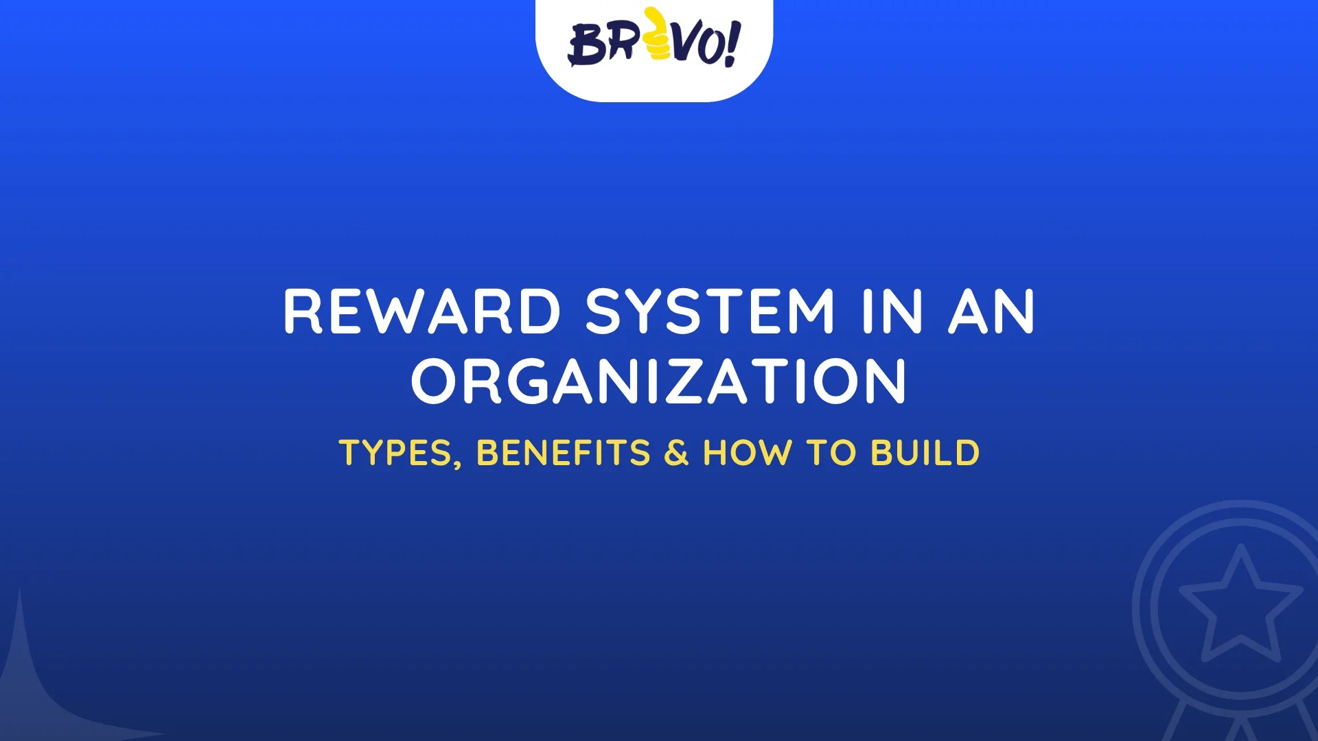 Reward System in an Organization