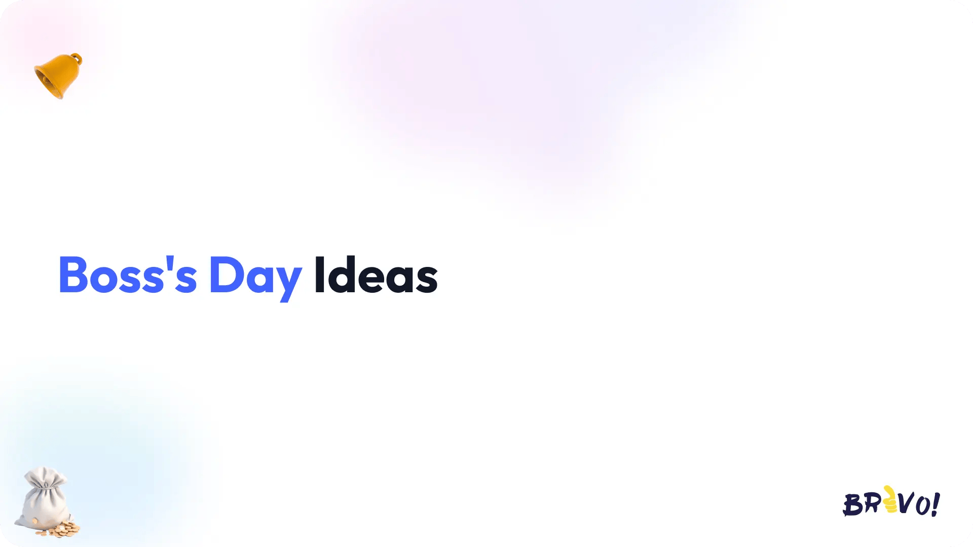 Boss's Day Ideas