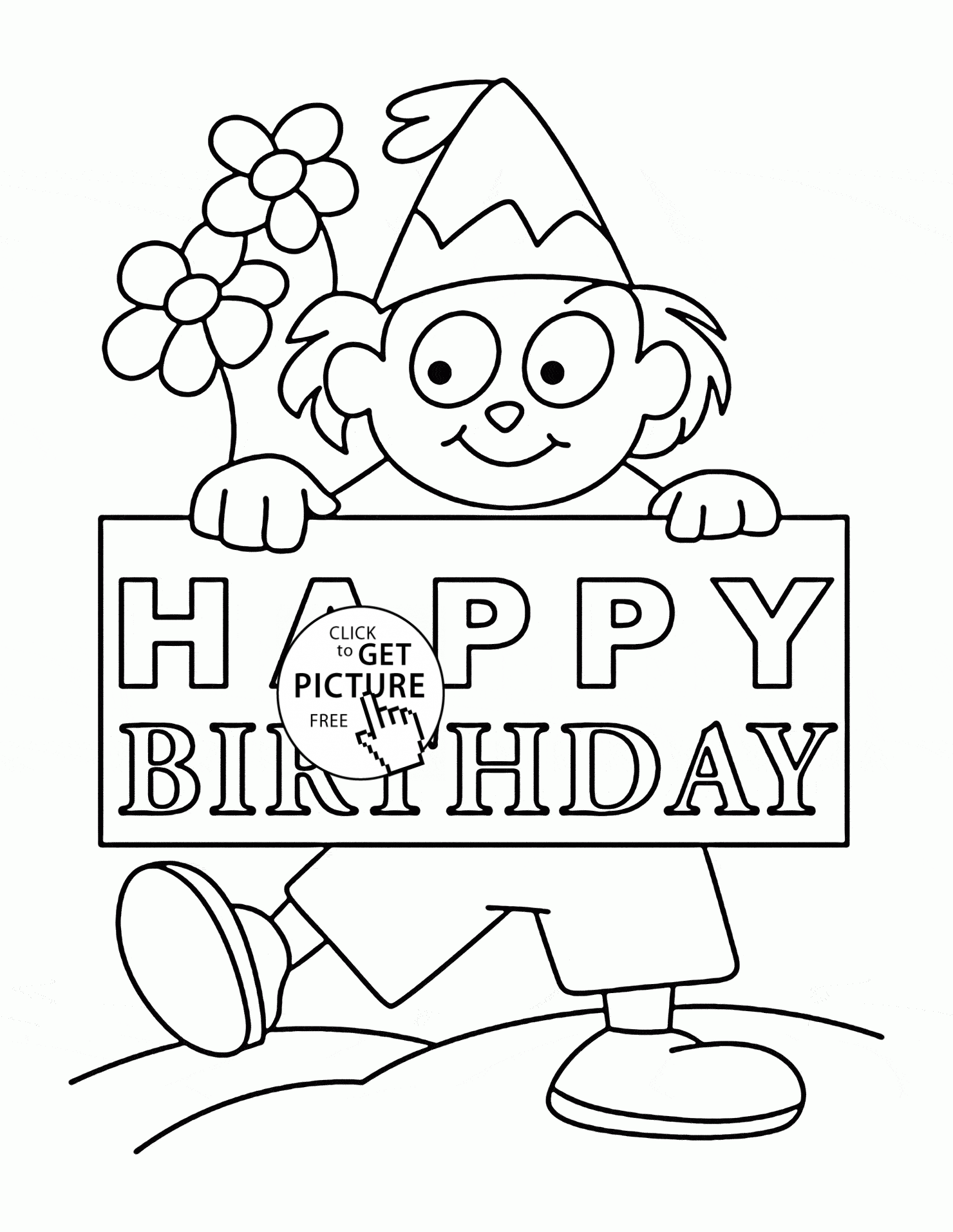 bday drawing at getdrawings free download