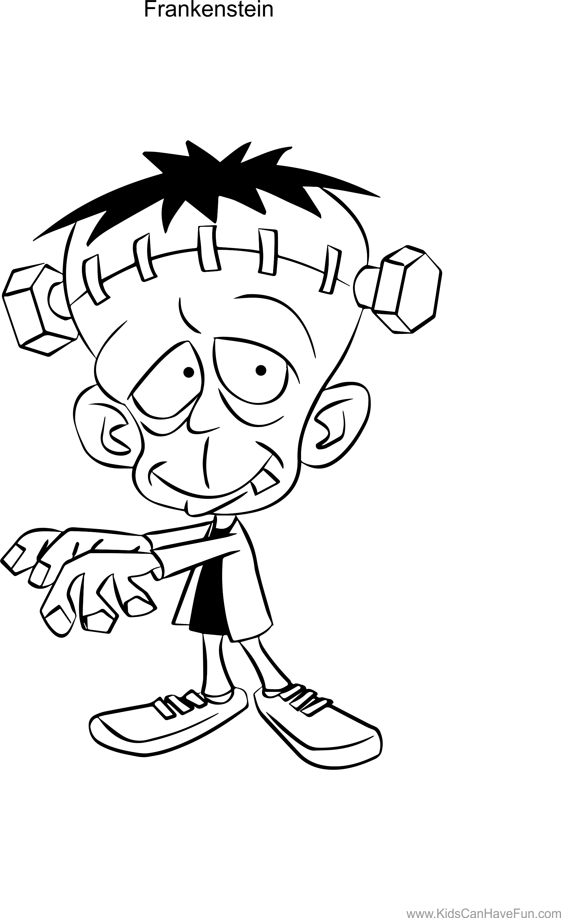 Simple Frankenstein Drawing at GetDrawings | Free download