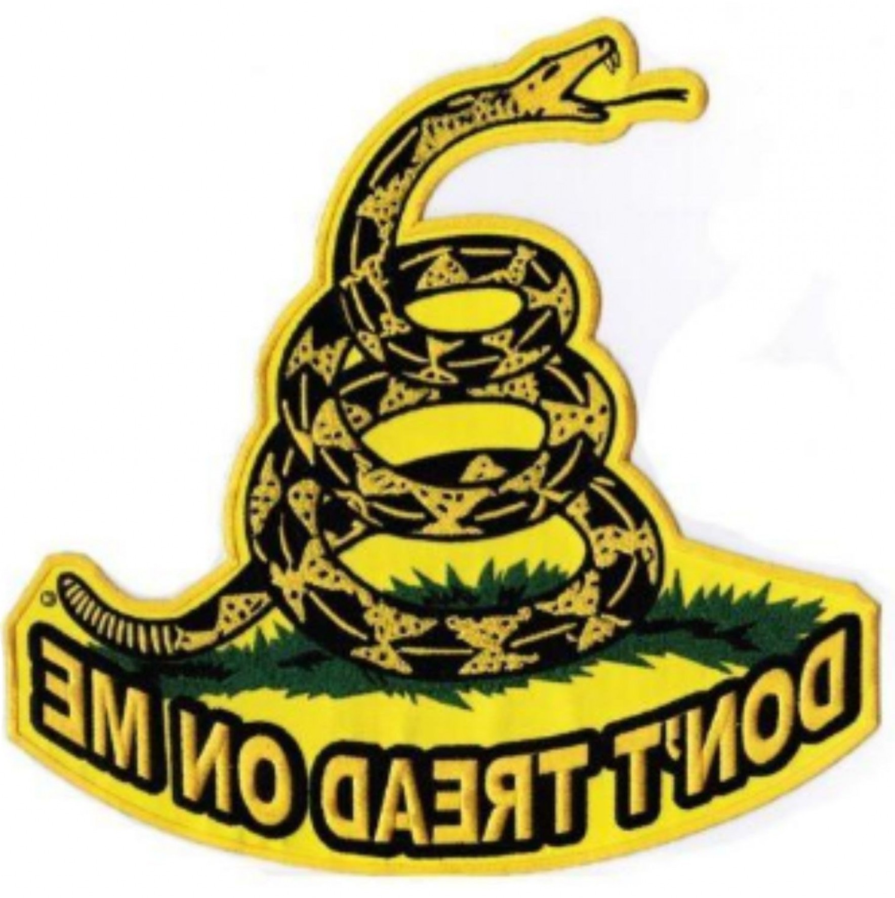 Gadsden flag vector at getdrawings