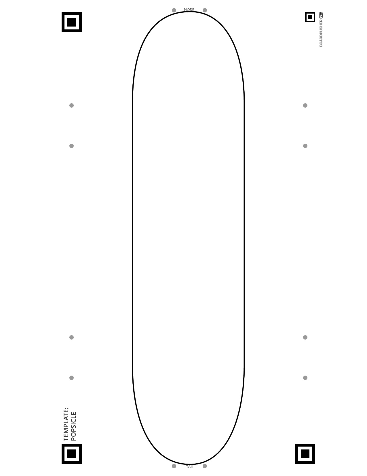 Skateboard Vector Template at GetDrawings | Free download
