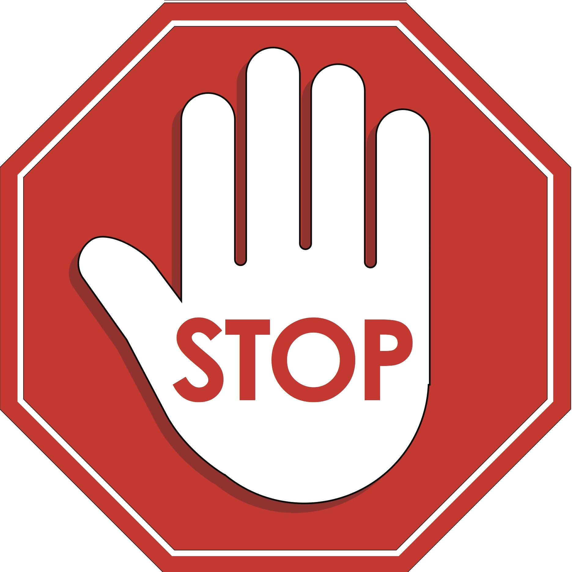 stop sign vector at getdrawings free download