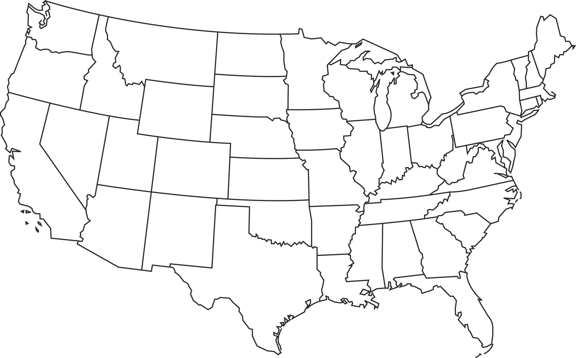Us State Map Vector At GetDrawings Free Download Us State Map Vector 18 