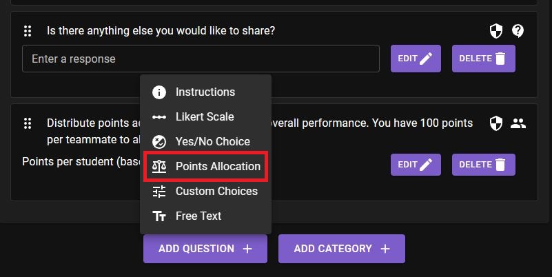 survey question types