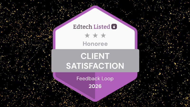 Feedback Loop Awarded for Excellence in Client Satisfaction