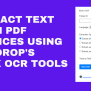 How To Extract Text From PDF Invoices Using FileDrop's Bulk OCR Tool ...