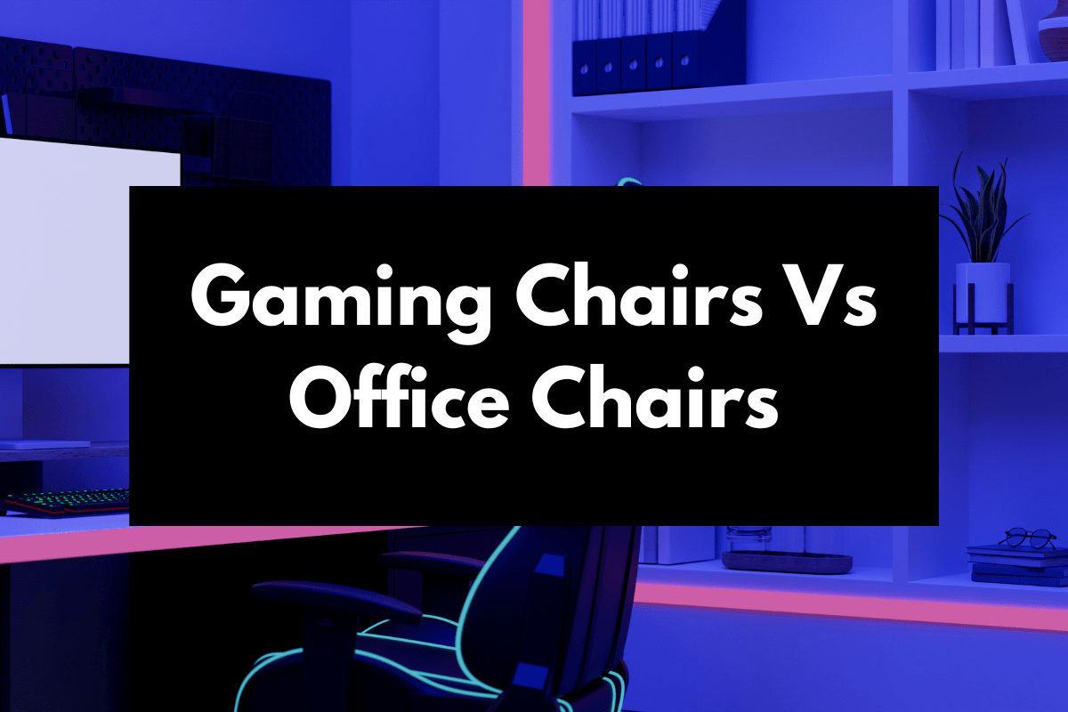 Gaming Chairs Vs Office Chairs What S The Difference Gaming PC Used For Work 1 
