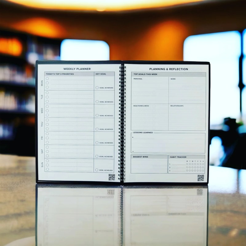 Infinitebook Reusable Notebook - Best Colorful Designs in Mobile