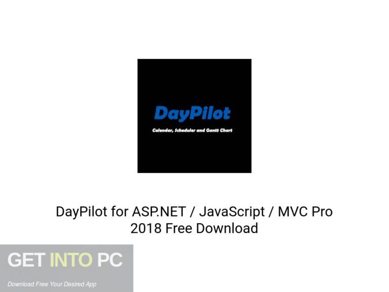 DayPilot for ASP.NET JavaScript MVC Pro 2018 Free Download