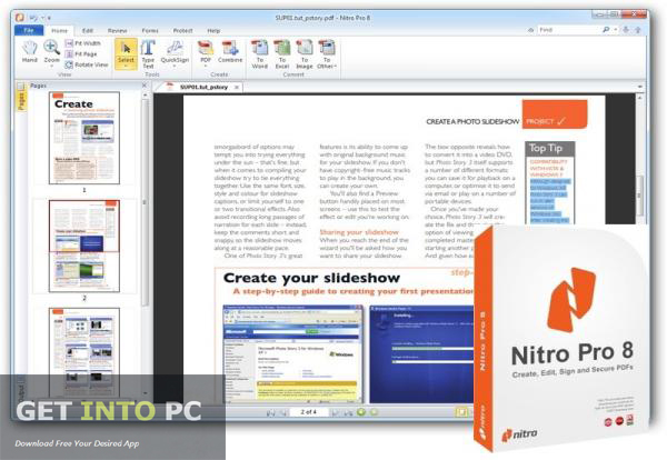 Free download nitro pro 8 full version with crack updated