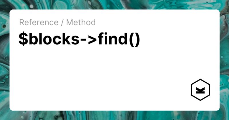 Blocks Kirby Cms - Best Vintage Designs in 8K