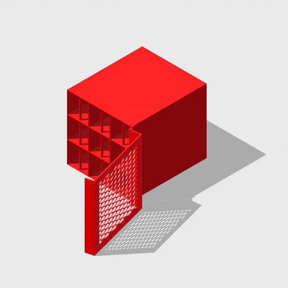 Preform Holder-red