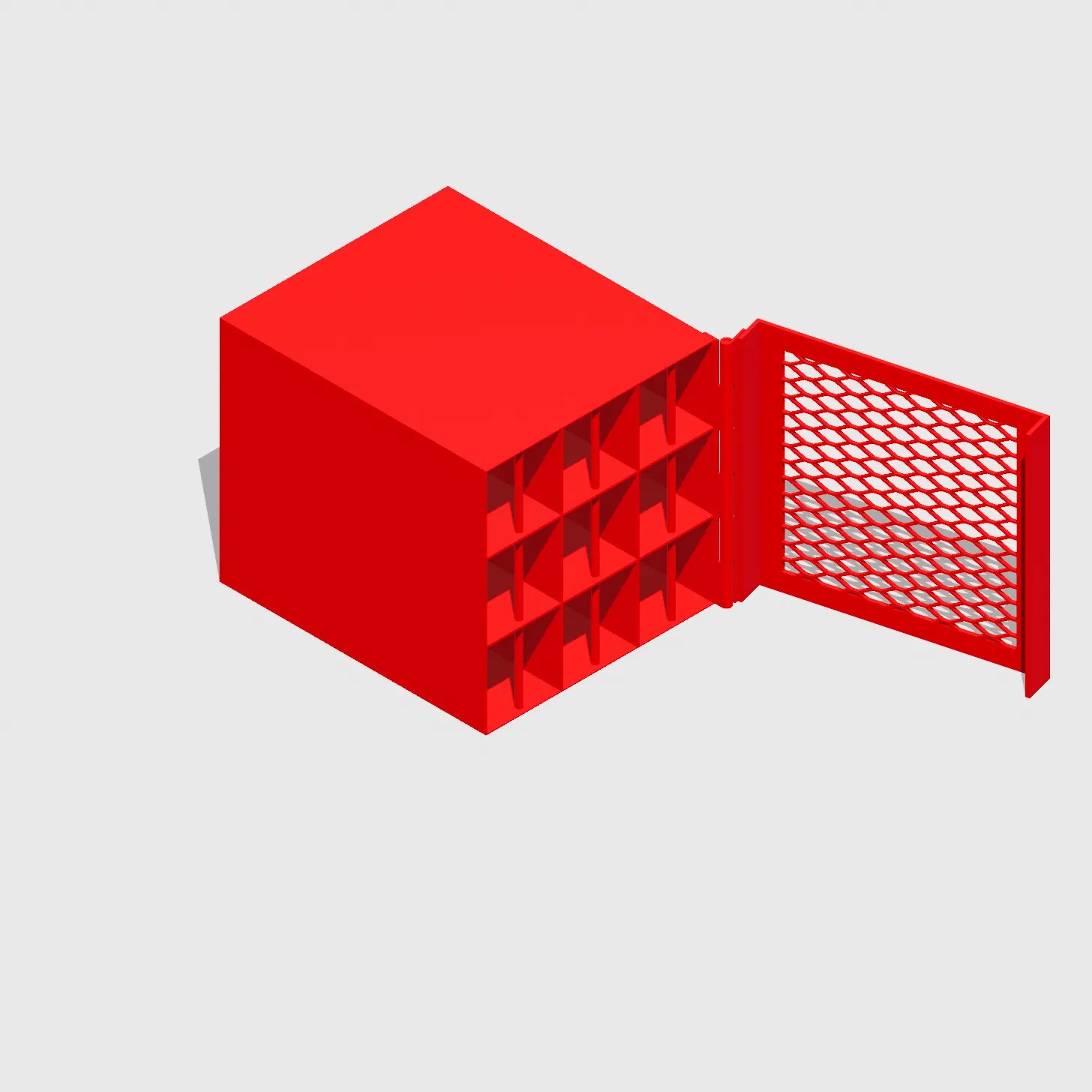 Preform Holder red