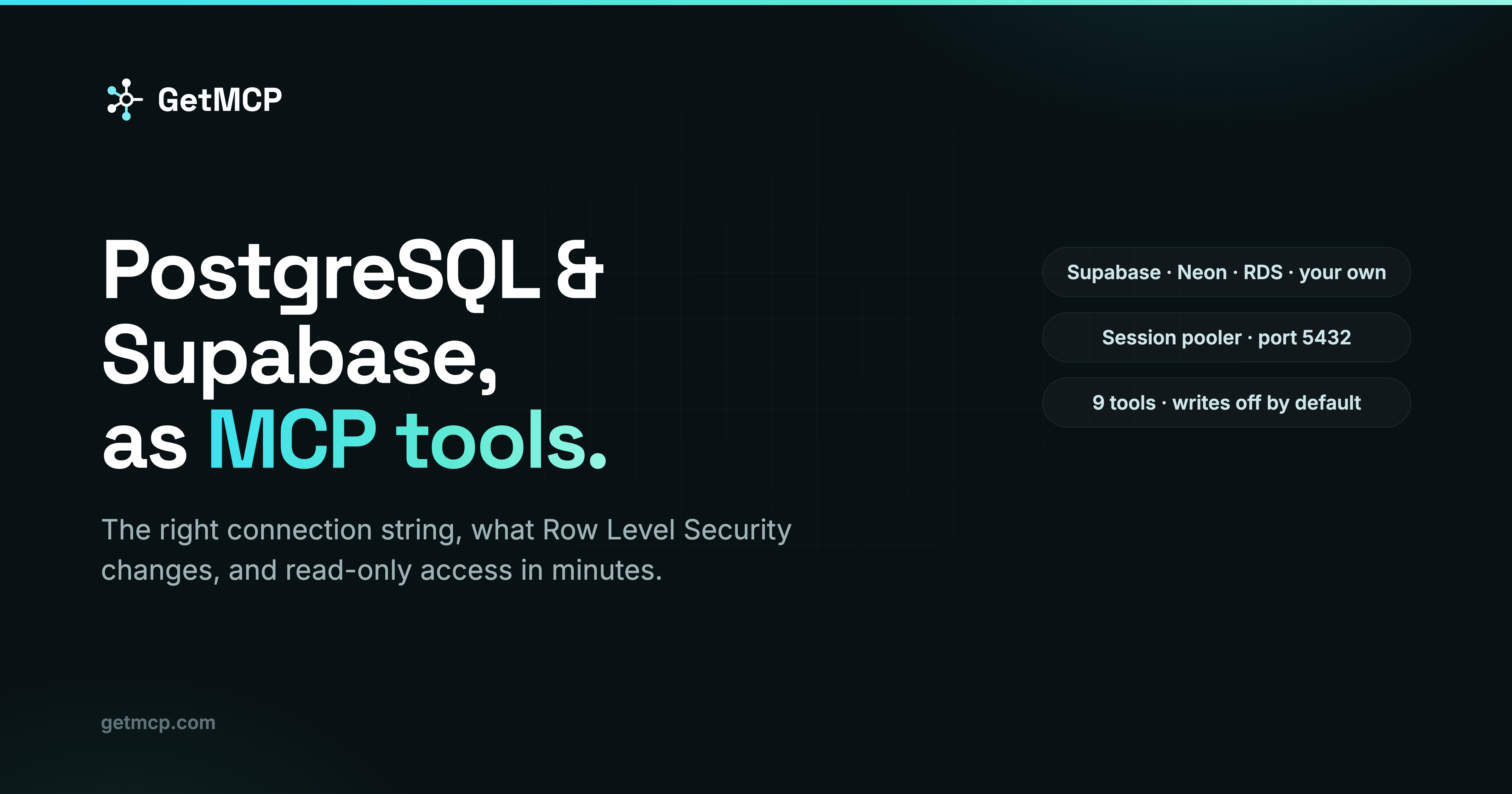 Connect PostgreSQL or Supabase to Your AI as an MCP Server