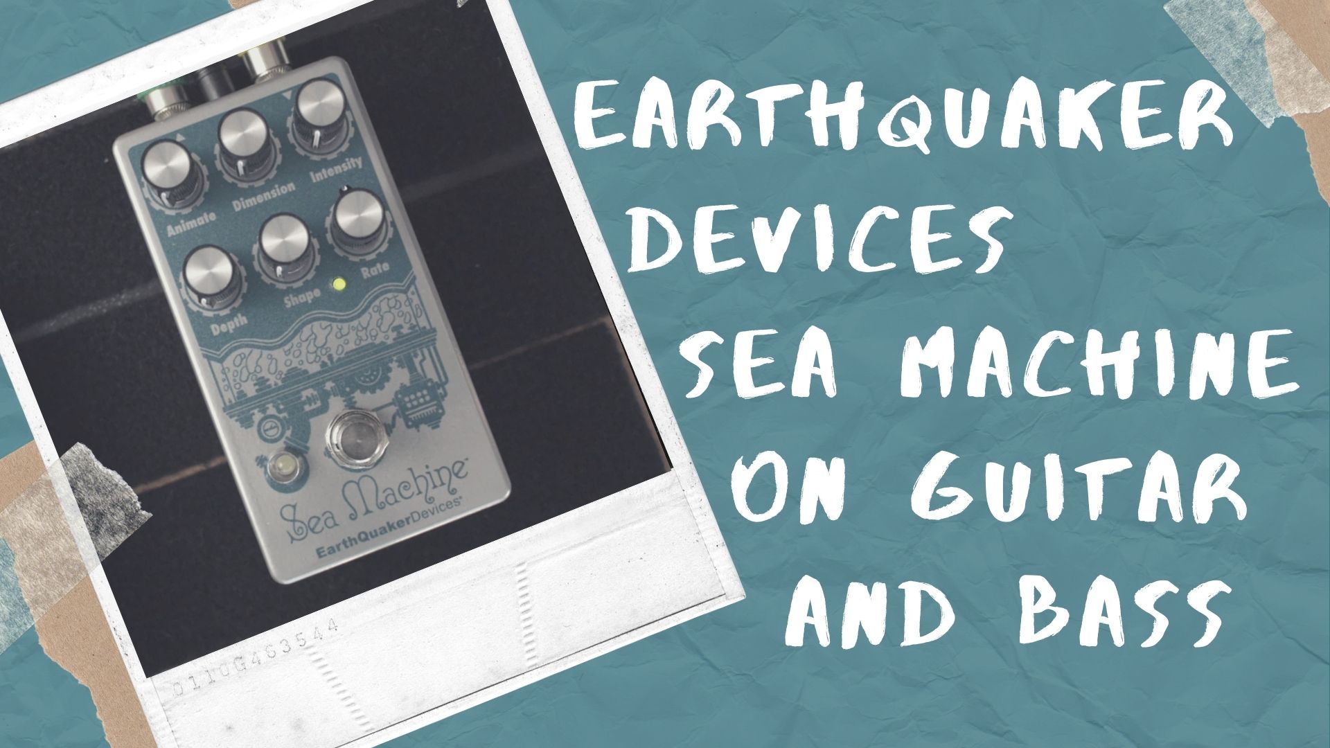 Earthquaker Devices Sea Machine V3 Demo and Review