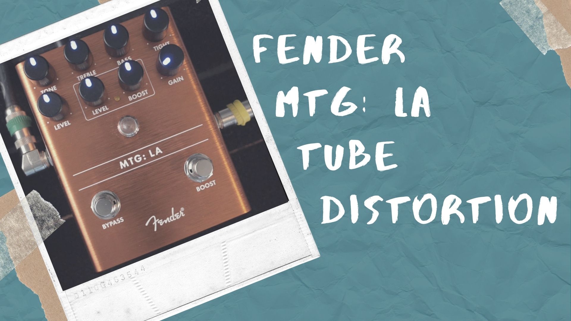 ギター Fender MTG:LA Fender MTG:LA Tube Distortion | Reverb
