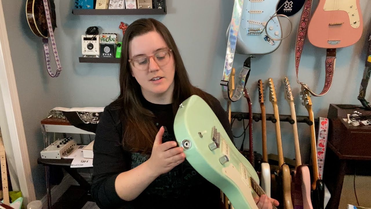 How to Install an Electrosocket Output Jack on a Squier Paranormal Series Baritone Telecaster