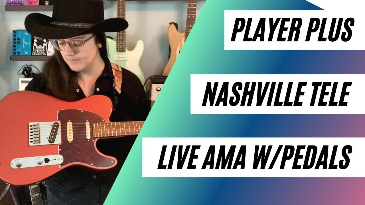 Fender Player Plus Nashville Telecaster AMA LIVE with Pedals