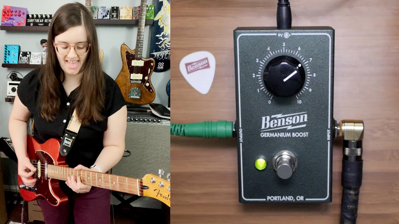 Benson Germanium Boost Demo (with the Strymon Iridium)