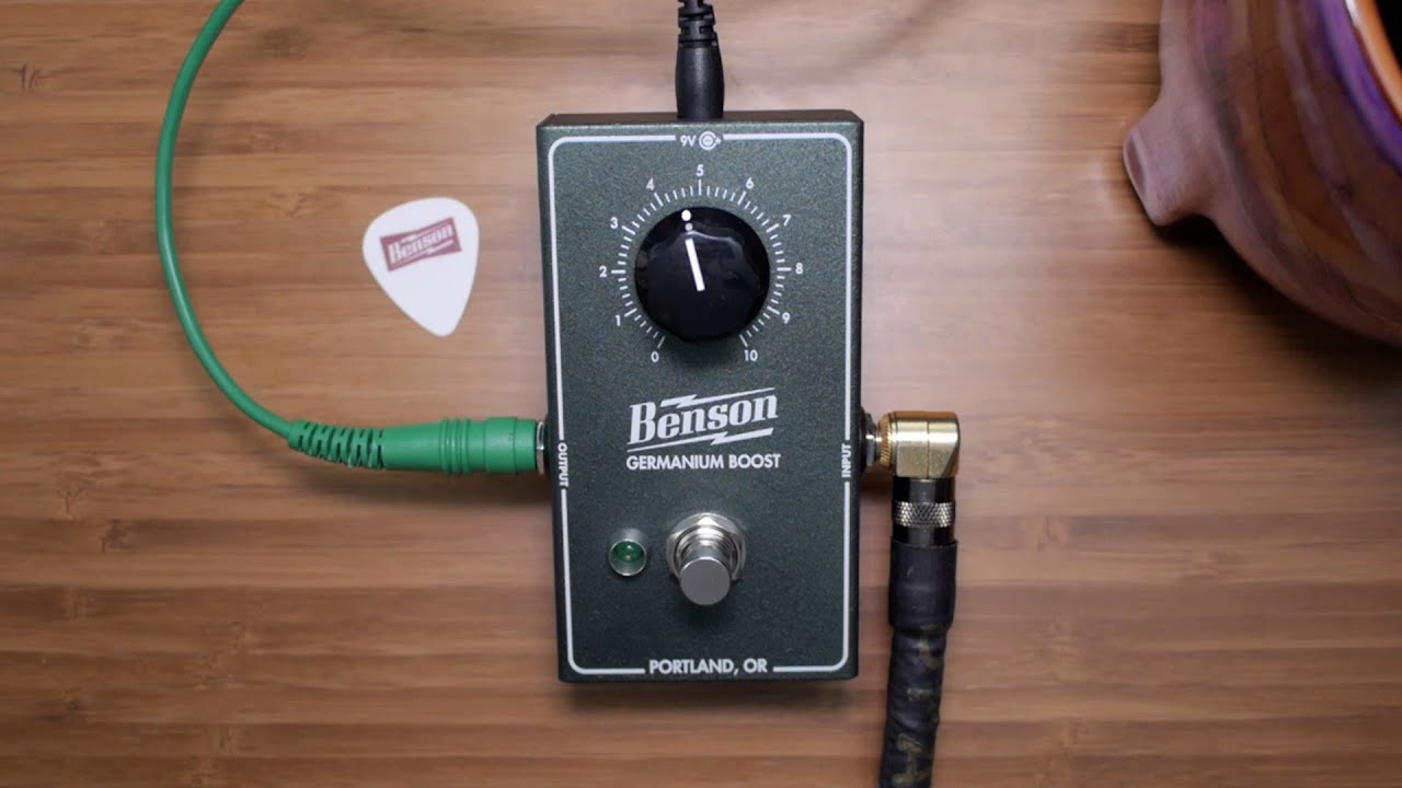 LIVE with the Benson Germanium Boost + Other Dirt Pedals