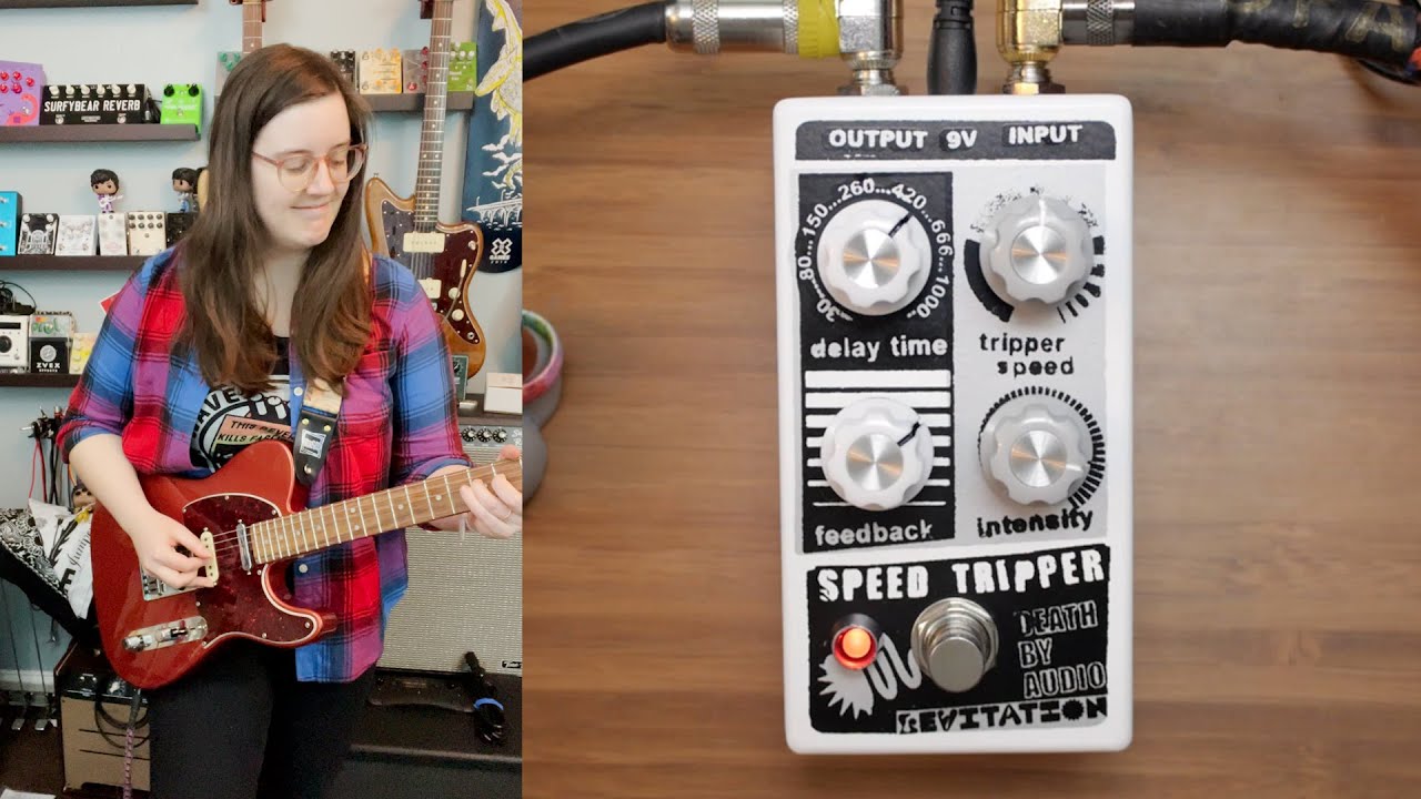 Death by Audio + LEVITATION Speed Tripper Phasing Delay Demo