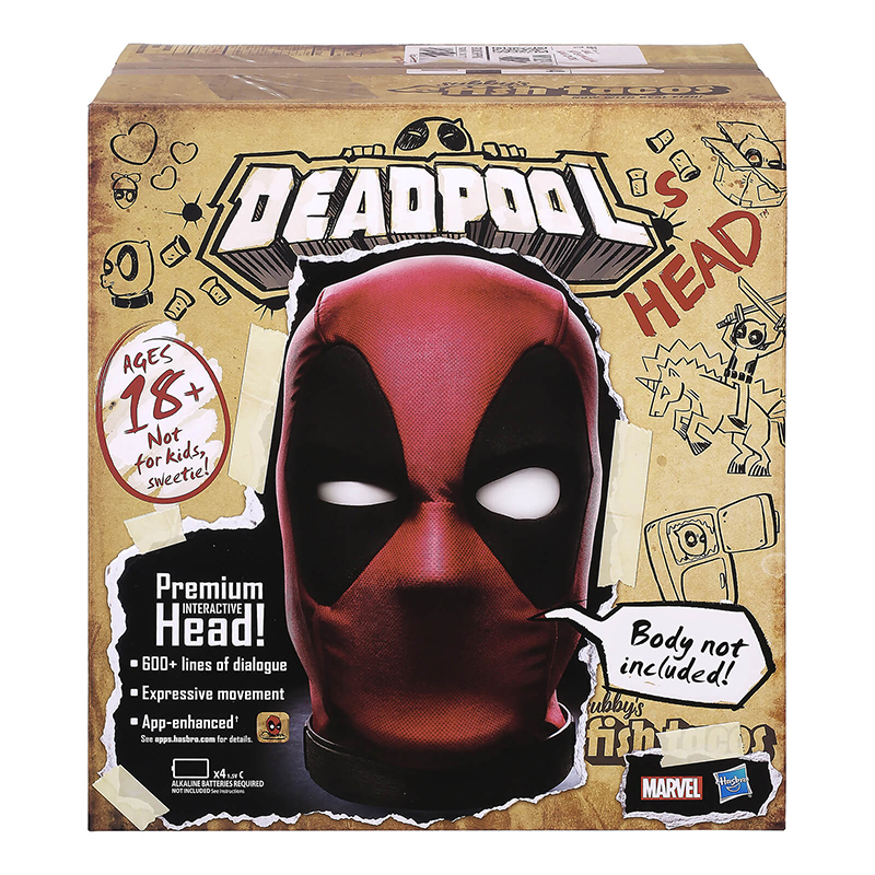 Marvel Legends Premium Interactive Deadpool Head | Get Ready Comics