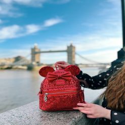 Loungefly x Disney Minnie Mouse Red Sequin European Exclusive - Image 3