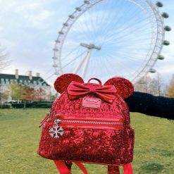 Loungefly x Disney Minnie Mouse Red Sequin European Exclusive - Image 2