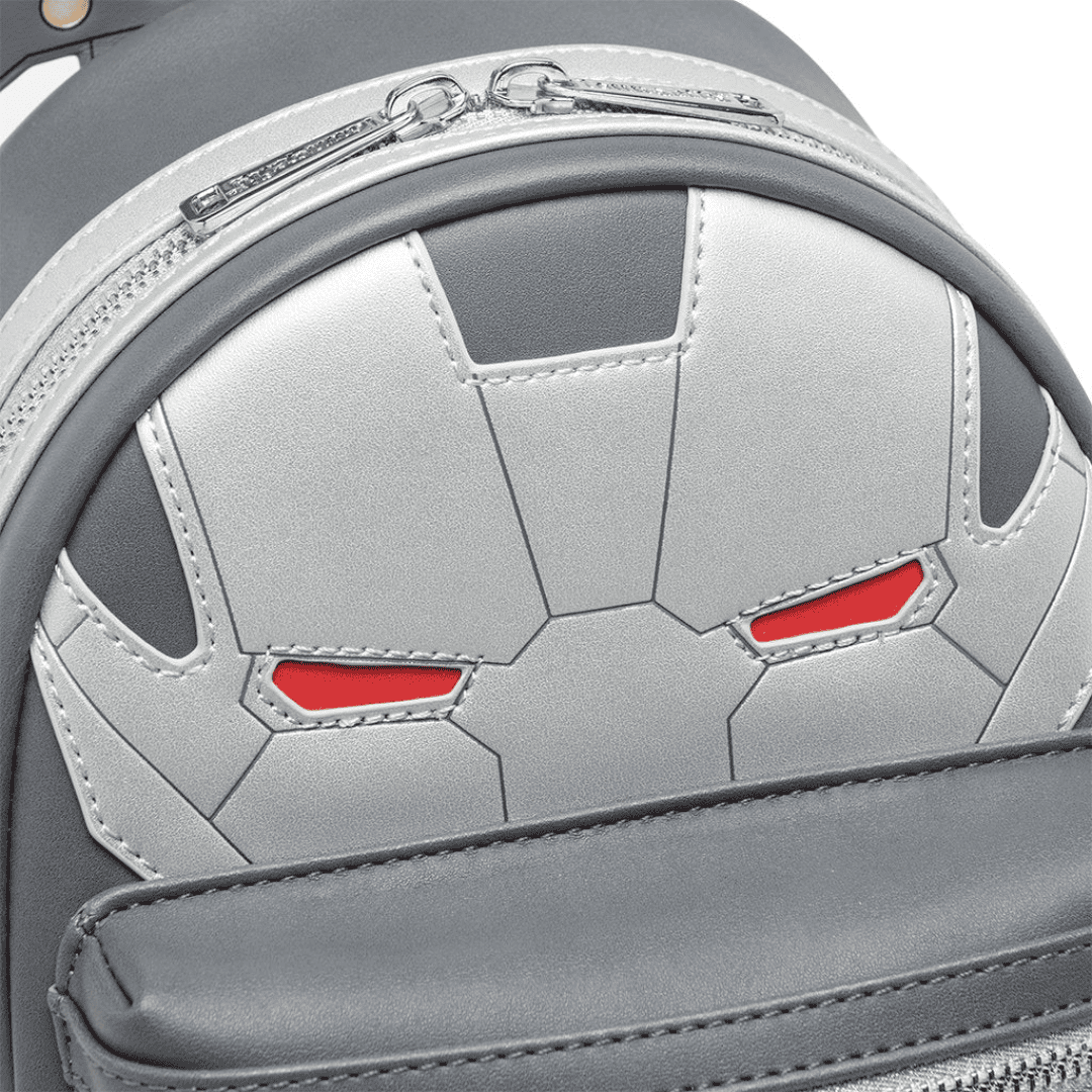 新品タグ付＊Loungefly ウォーリー メタリック ミニバックパック＊完売品 War Machine Marvel Loungefly Cosplay Mini Backpack | Get Ready Comics