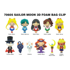 Sailor Moon Series 1 Bag Clips Monogram - Image 3