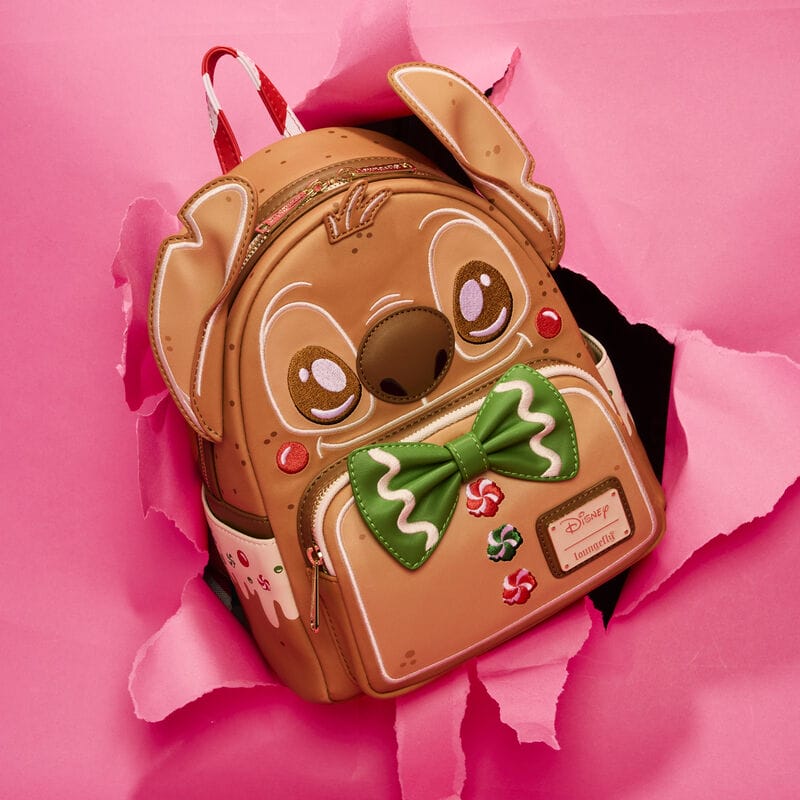 Gingerbread Stitch Lilo and Stitch Disney Loungefly Cosplay Mini