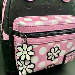 Minnie Mouse Floral Rock The Dots Disney Loungefly Mini Backpack - Image 4