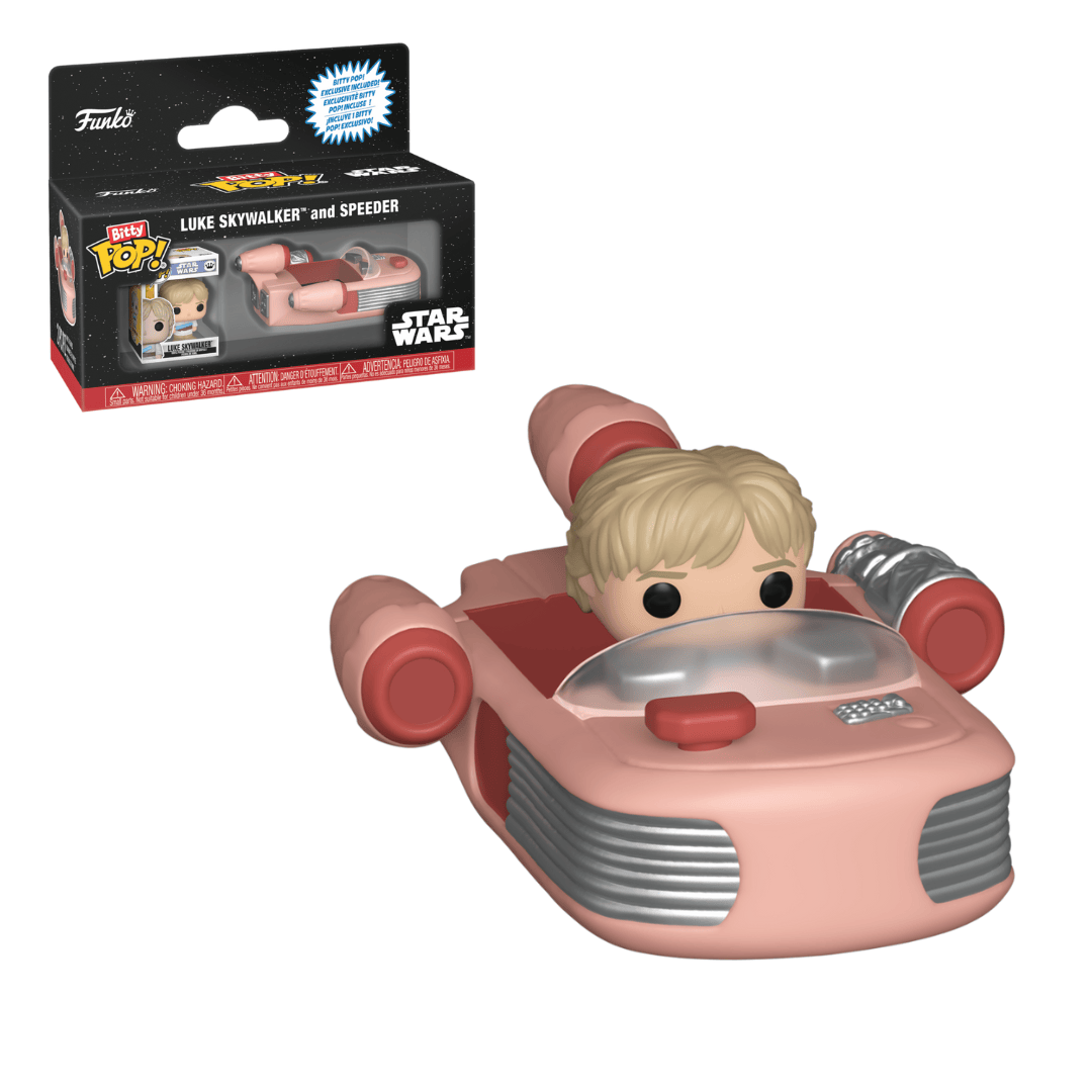 Luke Skywalker and Speeder Star Wars Funko Bitty Pop! Ride | Get