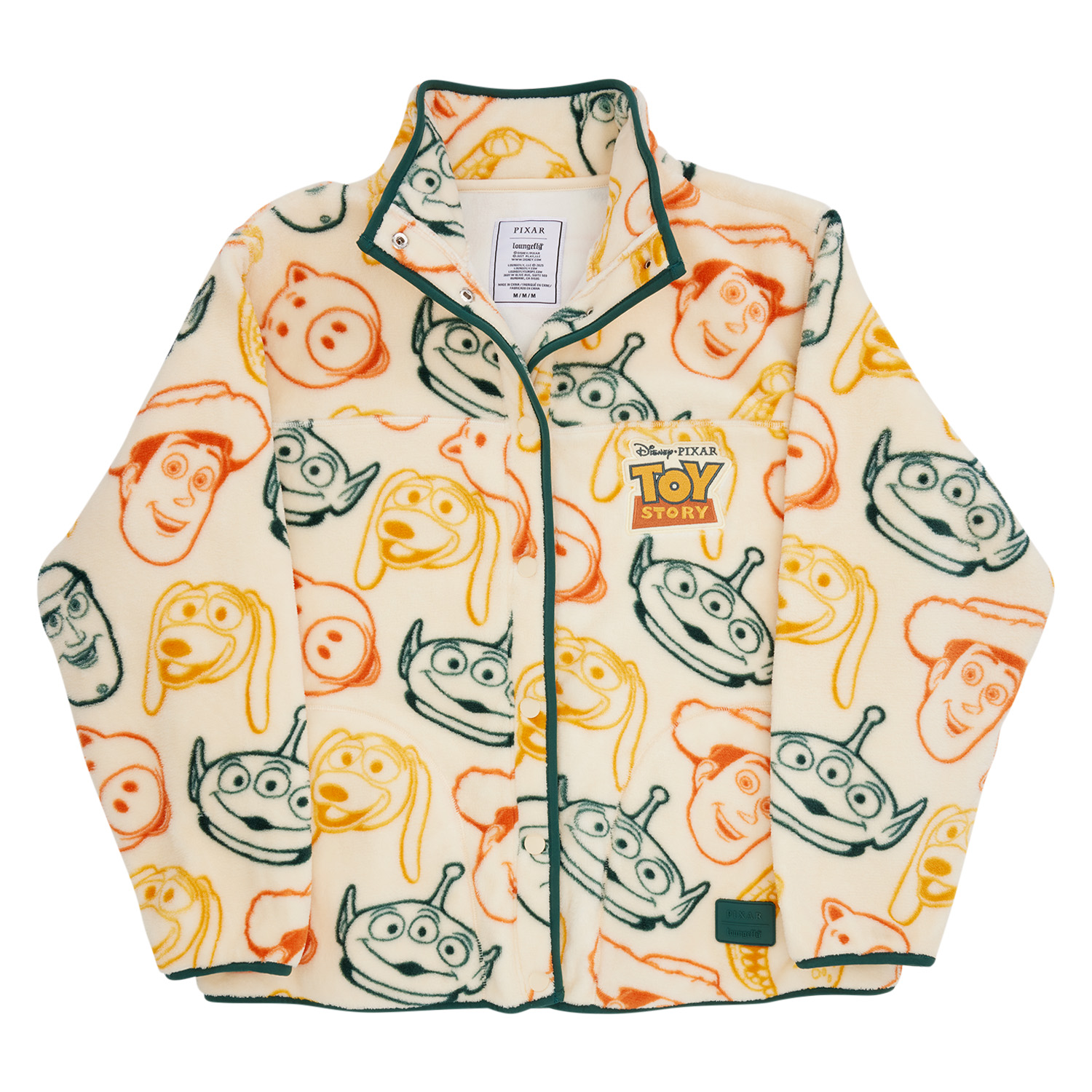Toy Story 30th Anniversary Pixar Loungefly Unisex Snap Front