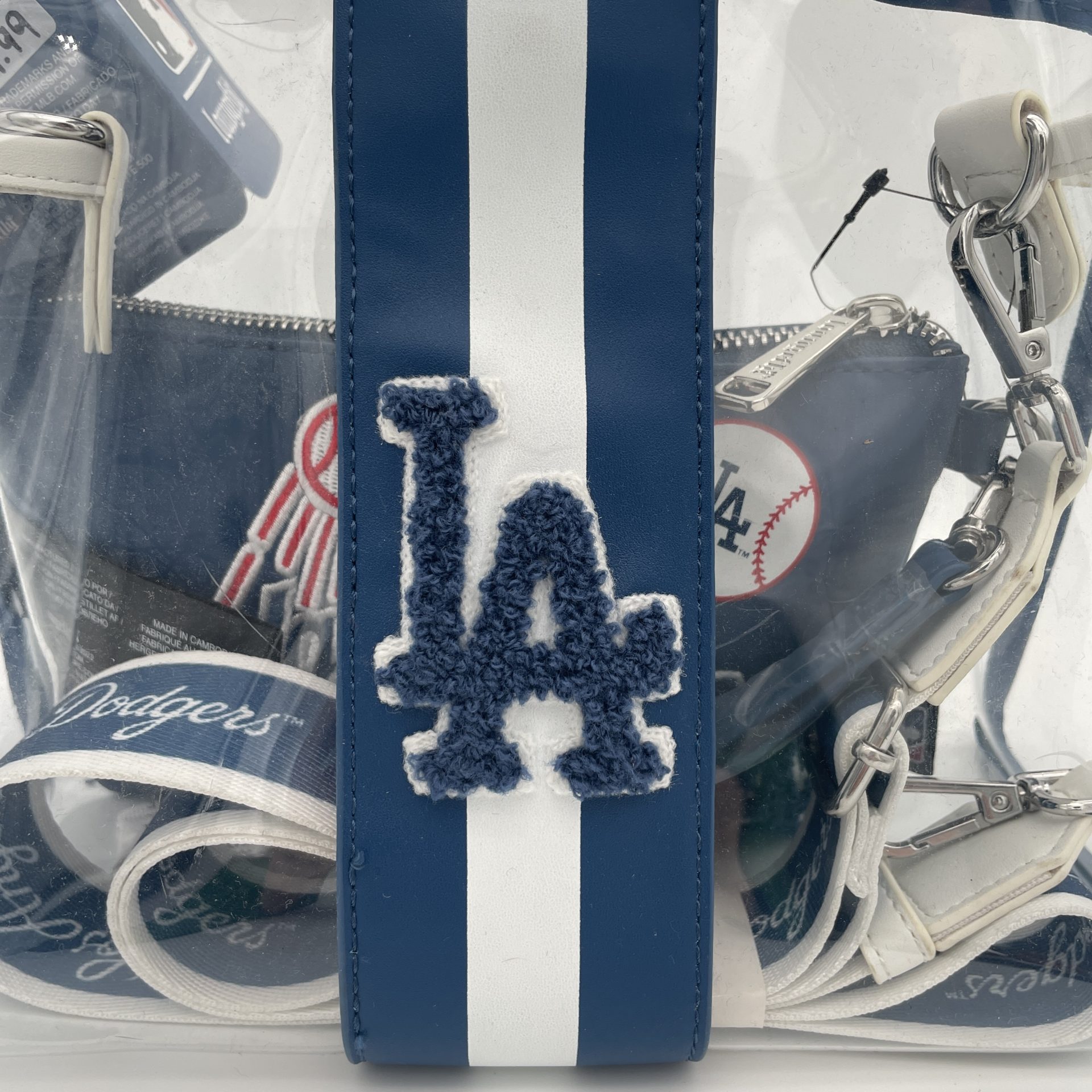 Outlet - MLB LA Dodgers Stadium Loungefly Crossbody Bag with Pouch