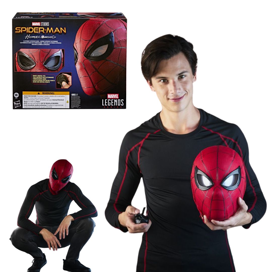 Marvel Legends Series SpiderMan Homecoming Electronic Expressive