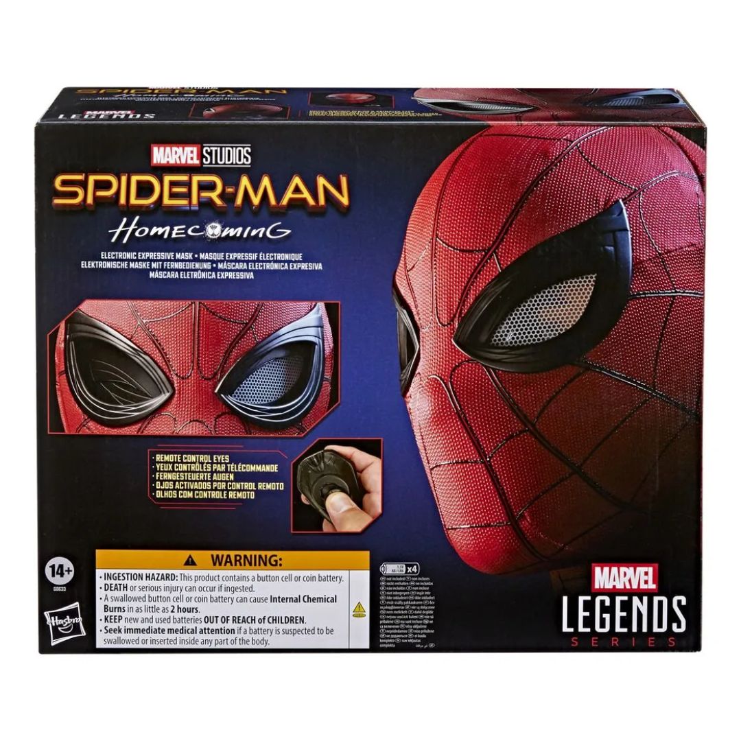Marvel Legends Series SpiderMan Homecoming Electronic Expressive