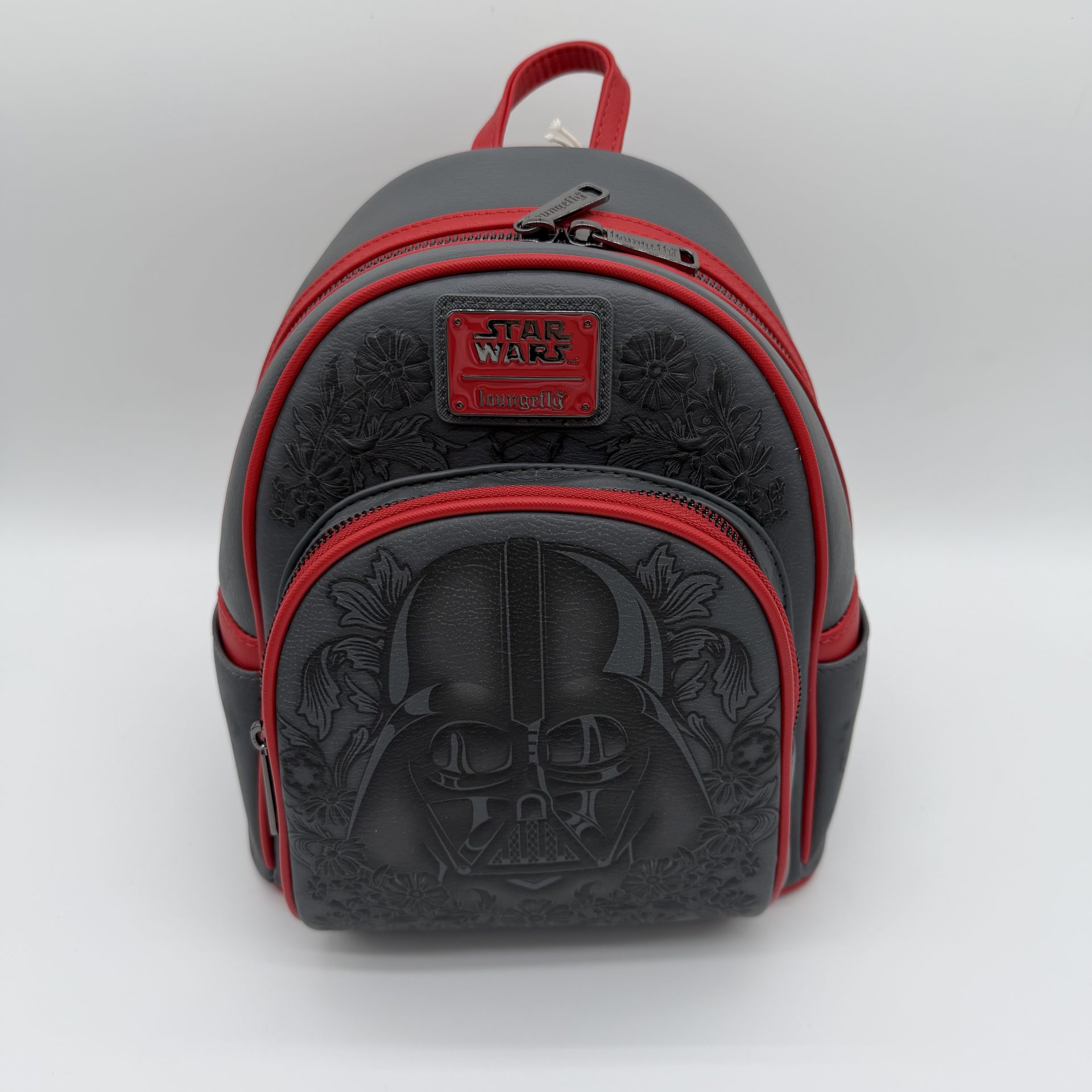 Loungefly Star Wars Darth Vader Embossed Floral Mini Backpack Loungefly Star Wars Darth Vader Embossed Floral Mini Backpack main image 2